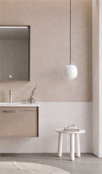 Orka Clay Banyo Dolabı Takımı, 65 cm, Sahra, 5002261