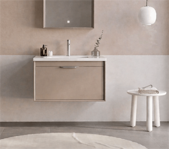 Orka Clay Banyo Dolabı Takımı, 65 cm, Sahra, 5002196