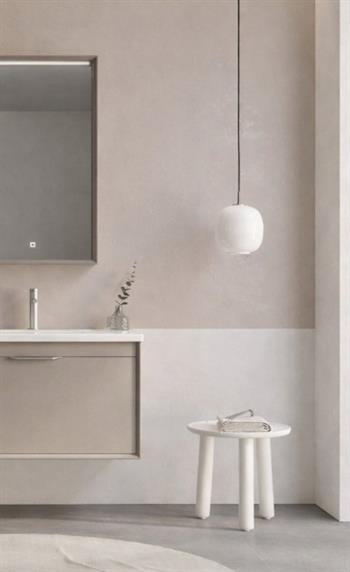 Orka Clay Banyo Dolabı Takımı, 80 cm, Sahra, 5002258