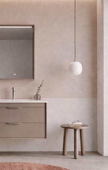 Orka Clay Banyo Dolabı Takımı, 80 cm, Toprak (Çift Çekmeceli), 5004365