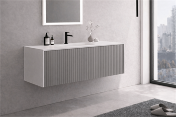 Orka Cube 100 cm Mat Vizon Banyo Dolabı Alt Modül ve Lavabo , 3009388