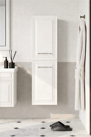 Orka Design 40 cm Lake Mat Kaşmir Banyo Boy Çamaşır Dolabı, 3000742