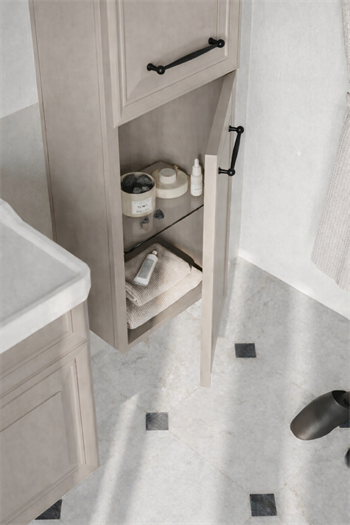 Orka Design 40 cm Lake Mat Vizon Banyo Boy Çamaşır Dolabı, 3010817