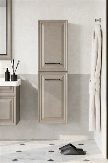 Orka Design 40 cm Lake Mat Vizon Banyo Boy Çamaşır Dolabı, 3010817