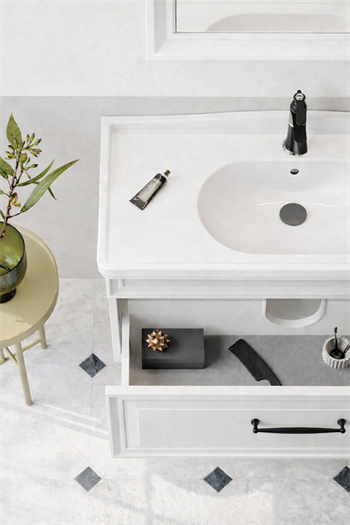 Orka Design Banyo Dolabı Takımı, 105 cm, Lake Mat Beyaz, 5000281