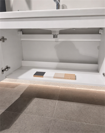 Orka Desna 100 cm, Mat Beyaz, Banyo Dolabı Takımı, (Dolaplı Ayna), 5008731