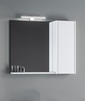 Orka Düden 80 cm Beyaz Banyo Dolabı Takımı