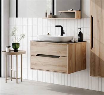 Orka Galia 80 cm Legnano Banyo Dolabı Alt Modül ve Lavabo, 5001361