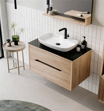 Orka Galia 80 cm Legnano Banyo Dolabı Alt Modül ve Lavabo, 5001361