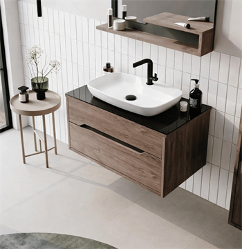 Orka Galia 80 cm Lidya Banyo Dolabı Alt Modül ve Lavabo, 5001362