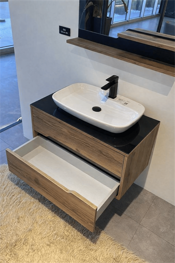 Orka Galia 80 cm Lidya Banyo Dolabı Alt Modül ve Lavabo, 5001362