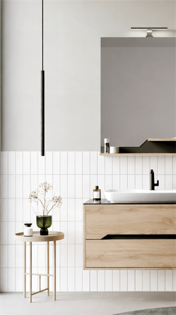 Orka Galia Banyo Dolabı Takımı, 100 cm, Legnano (Led Aydınlatmalı Ayna), 5000313