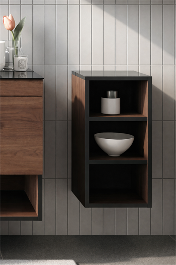 Orka Knidos 30 cm Navaro Alt Banyo Boy Çamaşır Dolabı, 3000990