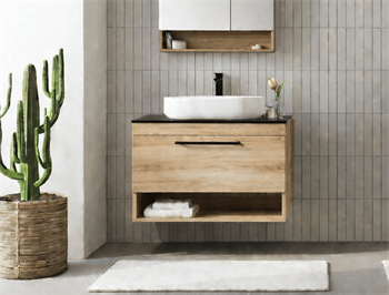 Orka Knidos 90 cm Legnano Banyo Dolabı Alt Modül ve Lavabo, 5001386