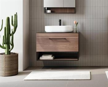 Orka Knidos 90 cm Navaro Banyo Dolabı Alt Modül ve Lavabo, 5001385
