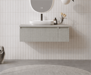 Orka Lentia 100 cm Mat Kaşmir Banyo Dolabı Alt Modül Ve Lavabo, 5007088