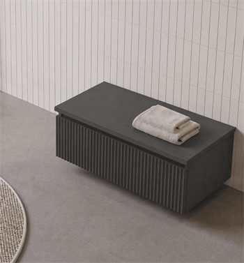 Orka Lentia Alt Yan Modül, 100 cm, Mat Antrasit, 3009228