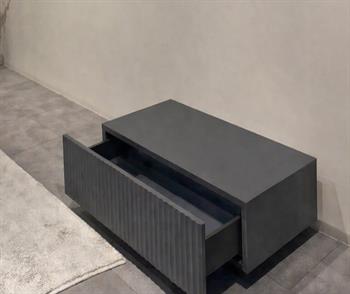 Orka Lentia Alt Yan Modül, 100 cm, Mat Antrasit, 3009228