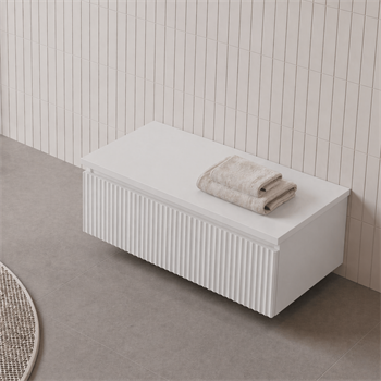 Orka Lentia Alt Yan Modül, 100 cm, Mat Beyaz, 3009227