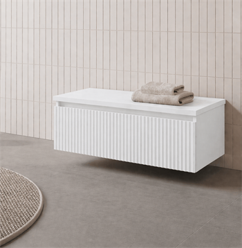 Orka Lentia Alt Yan Modül, 100 cm, Mat Beyaz, 3009227