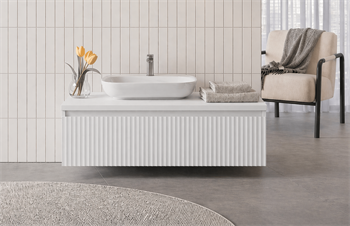 Orka Lentia Alt Yan Modül, 100 cm, Mat Beyaz, 3009227