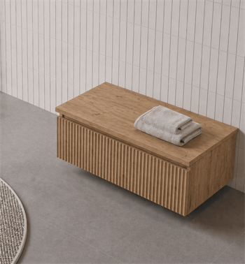 Orka Lentia Alt Yan Modül, 100 cm, Meşe, 3009230