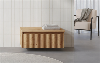 Orka Lentia Alt Yan Modül, 80 cm, Meşe, 3009220