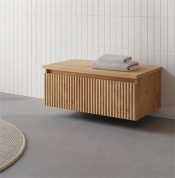 Orka Lentia Alt Yan Modül, 80 cm, Meşe, 3009220