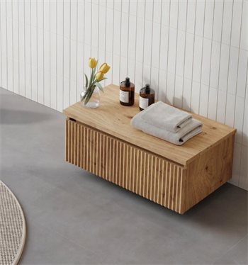 Orka Lentia Alt Yan Modül, 80 cm, Meşe, 3009220