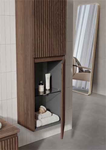 Orka Lentia Boy Dolabı, Ceviz, 3009242