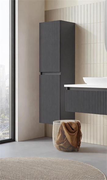 Orka Lentia Boy Dolabı, Mat Antrasit, 3009239