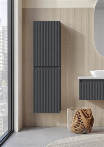 Orka Lentia Boy Dolabı, Mat Antrasit, 3009239