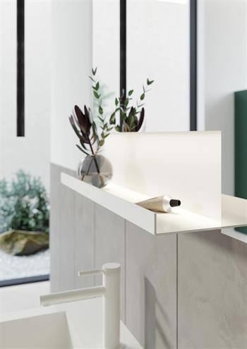 Orka Milano 120 cm Mat Yeşil Banyo Dolabı Takımı