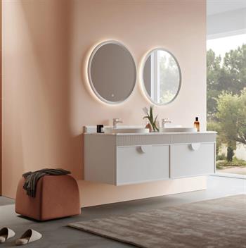 Orka Molino 160 cm Mat Kaşmir Lake Banyo Dolabı Takımı
