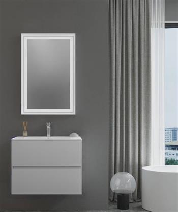 Orka Nest 70 cm Mat Gri  Banyo Dolabı Takımı
