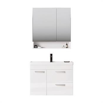 Orka Nova 80 cm Beyaz Banyo Dolabı Takımı