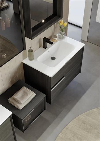Orka Novento 80 cm Cabana Banyo Dolabı Alt Modül ve Lavabo