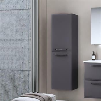 Orka Nuvola 40 cm Antrasit Banyo Boy Çamaşır Dolabı