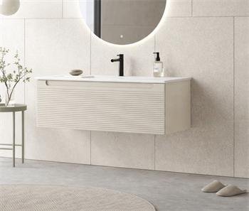 Orka Olbia 120 cm Mat Kaşmir Banyo Dolabı Alt Modül ve Lavabo , 5006684