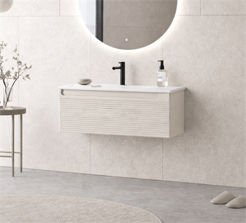 Orka Olbia 80 cm Mat Kaşmir Banyo Dolabı Alt Modül ve Lavabo , 5006678