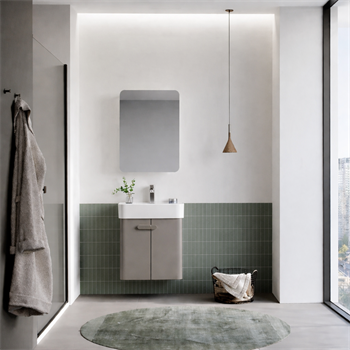 Orka Orbit Banyo Dolabı Takımı, 55 cm, Parlak Lake Vizon (Dolaplı Ayna), 5009222