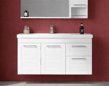 Orka Perge 100 cm Beyaz Banyo Dolabı Alt Modül ve Lavabo, 5001742