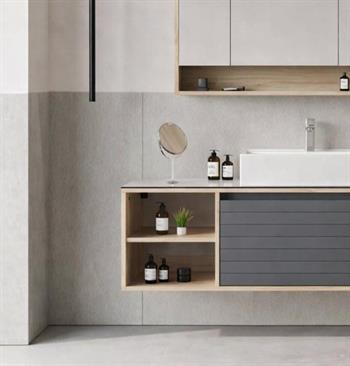 Orka Prato 120 cm Banyo Dolabı Alt Modül ve Lavabo Legnano/Antrasit, 5003623