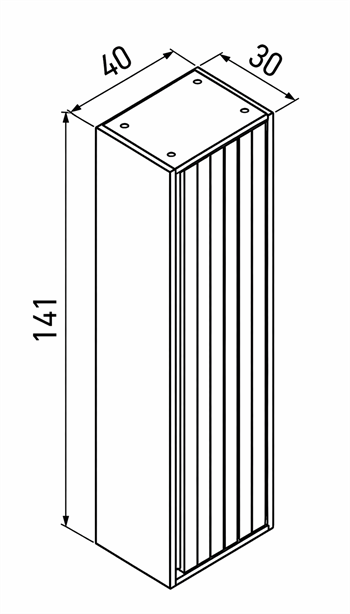 Orka Prato 40 cm Banyo Boy Çamaşır Dolabı Navaro/Antrasit, 3010027