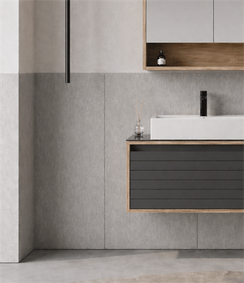 Orka Prato 80 cm Banyo Dolabı Alt Modül ve Lavabo Legnano/Antrasit, 5003628