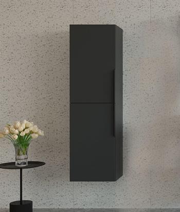 Orka Pure 40 cm Antrasit Banyo Boy Çamaşır Dolabı