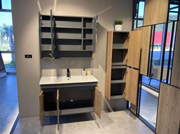 Orka Ricato 100 cm Kiraz Banyo Dolabı Takımı