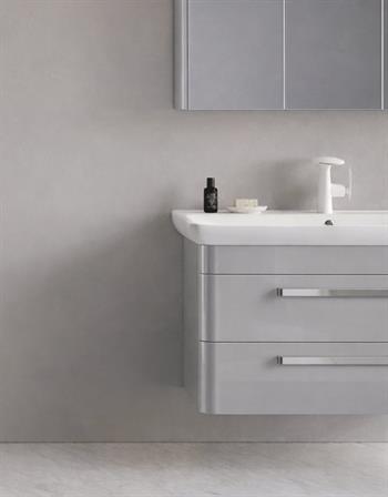 Orka Rose 100 cm Lake Parlak Kaşmir Banyo Dolabı Alt Modül ve Lavabo, 5001774