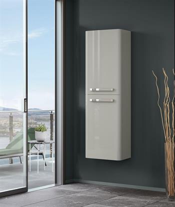 Orka Rose 40 cm Gri Banyo Boy Çamaşır Dolabı