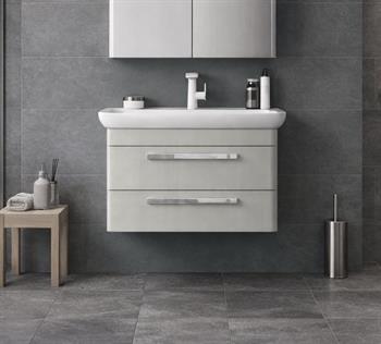 Orka Rose 80 cm Lake Parlak Kaşmir Banyo Dolabı Alt Modül ve Lavabo, 5001768